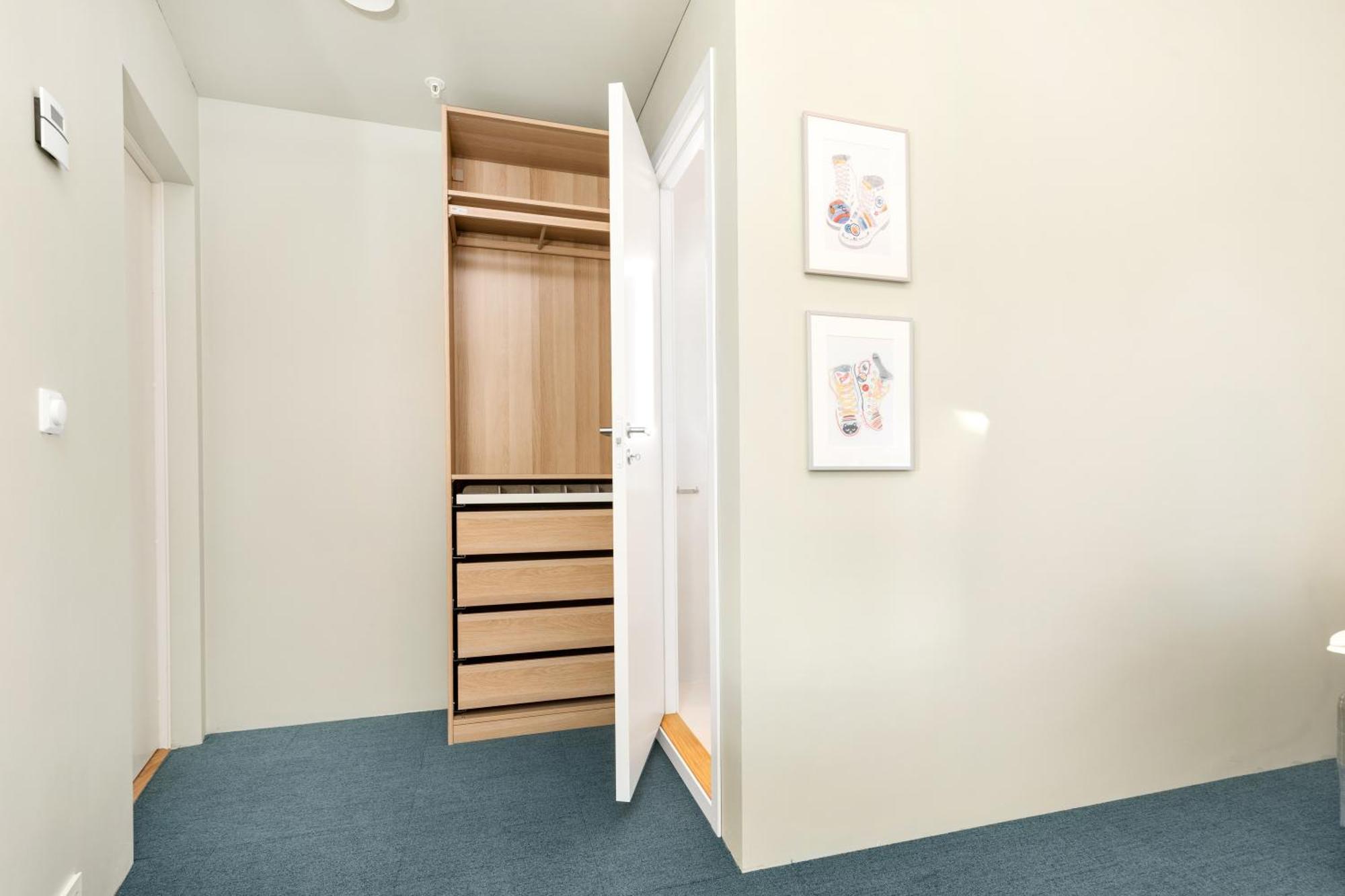 Central Guest House - Bedroom With Private Bathroom 斯塔万格 客房 照片